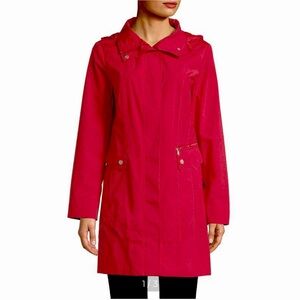 Cole Haan Signature Packable Hooded Rain Jacket